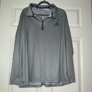 Adidas Climalite long sleeve pullover sz 2XL